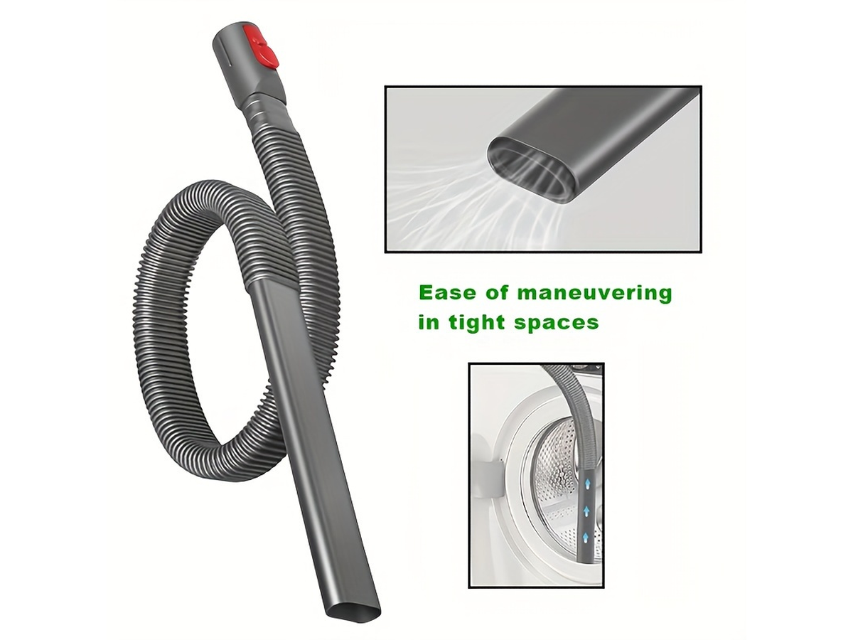 Flexible Dryer Vent Cleaner Hose Attachment for Dyson