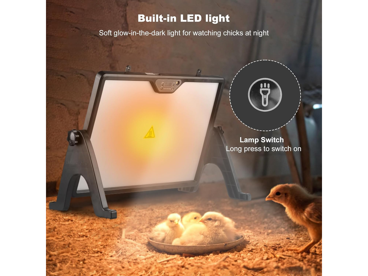 Dual-Sided Heating Adjustable Chick Brooder Heating Plate