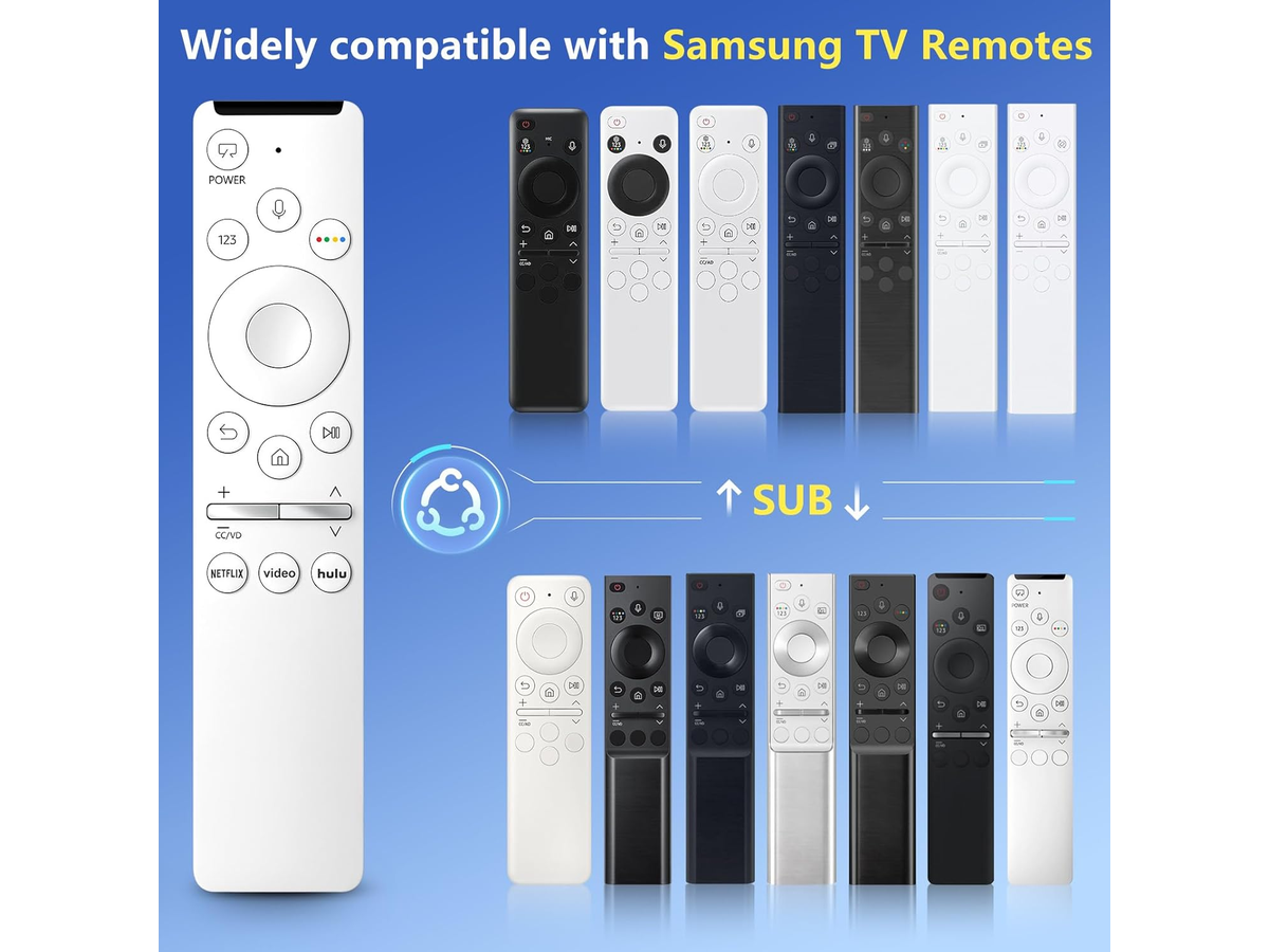 Voice Remote Control for Samsung Bluetooth Replacement Smart TV Remote