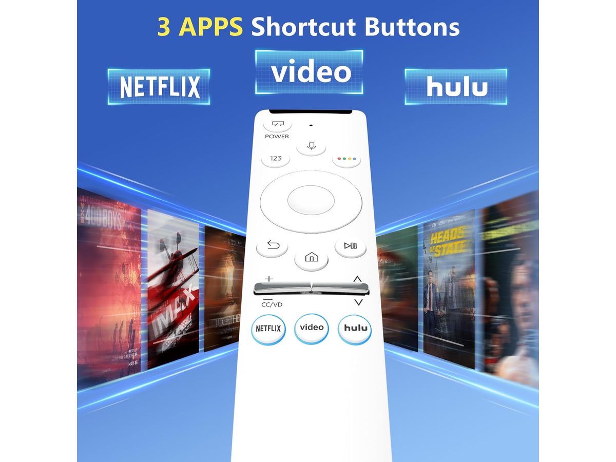 Voice Remote Control for Samsung Bluetooth Replacement Smart TV Remote
