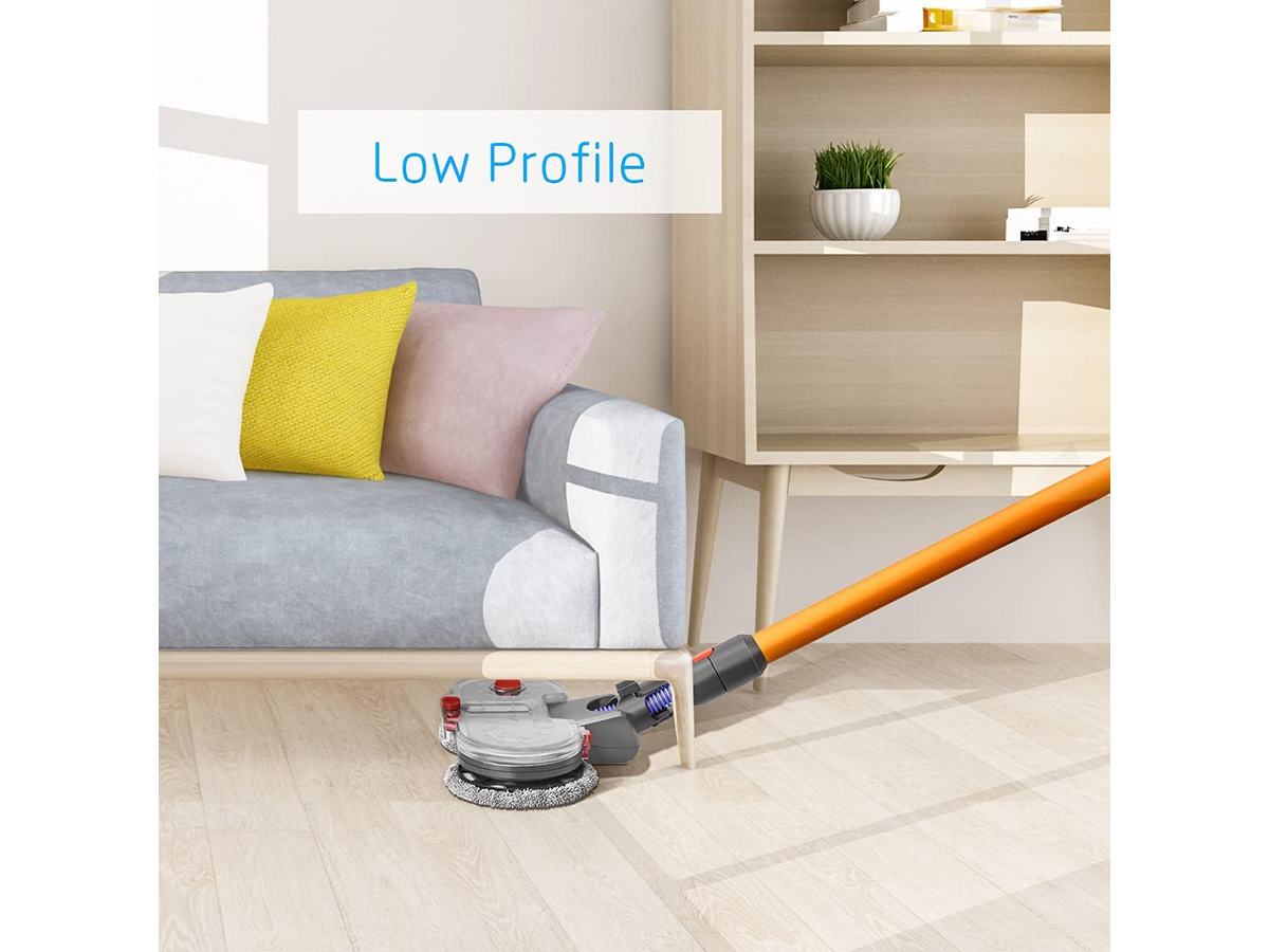 Dyson Electric Mop Head Attachment with 12 Washable Mop Pads