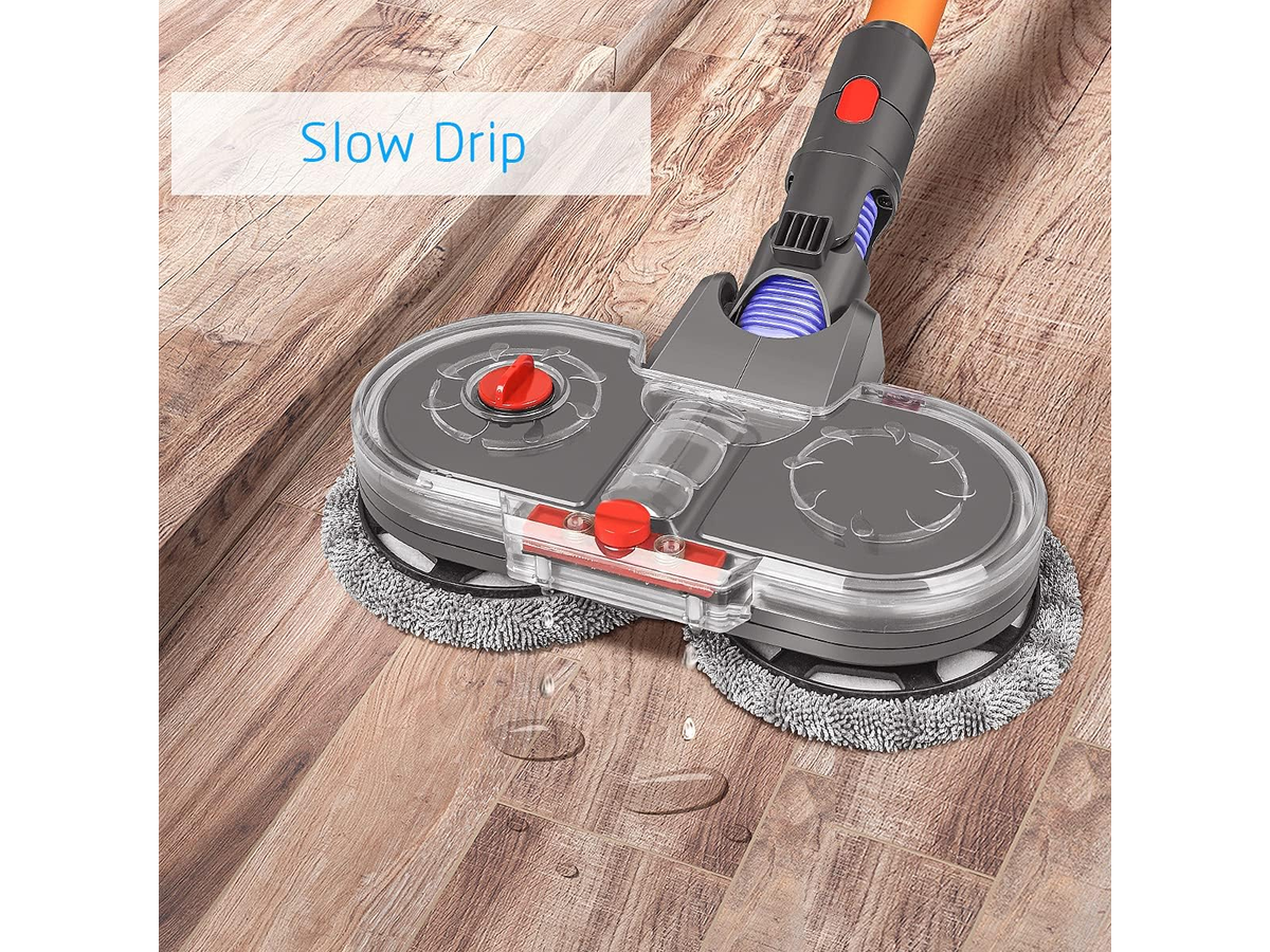 Dyson Electric Mop Head Attachment with 12 Washable Mop Pads