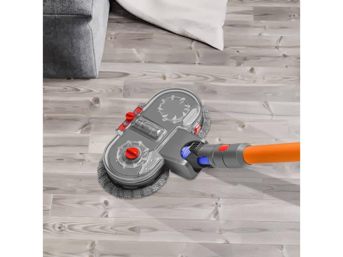 Dyson Electric Mop Head Attachment with 12 Washable Mop Pads