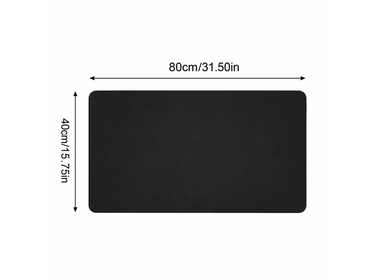 Mouse Pad Desk Mat Waterproof PVC Leather Desk Protector
