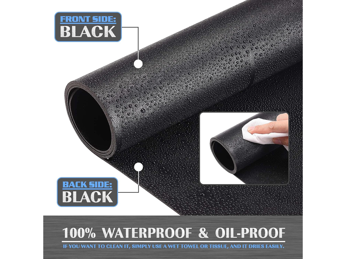 Mouse Pad Desk Mat Waterproof PVC Leather Desk Protector