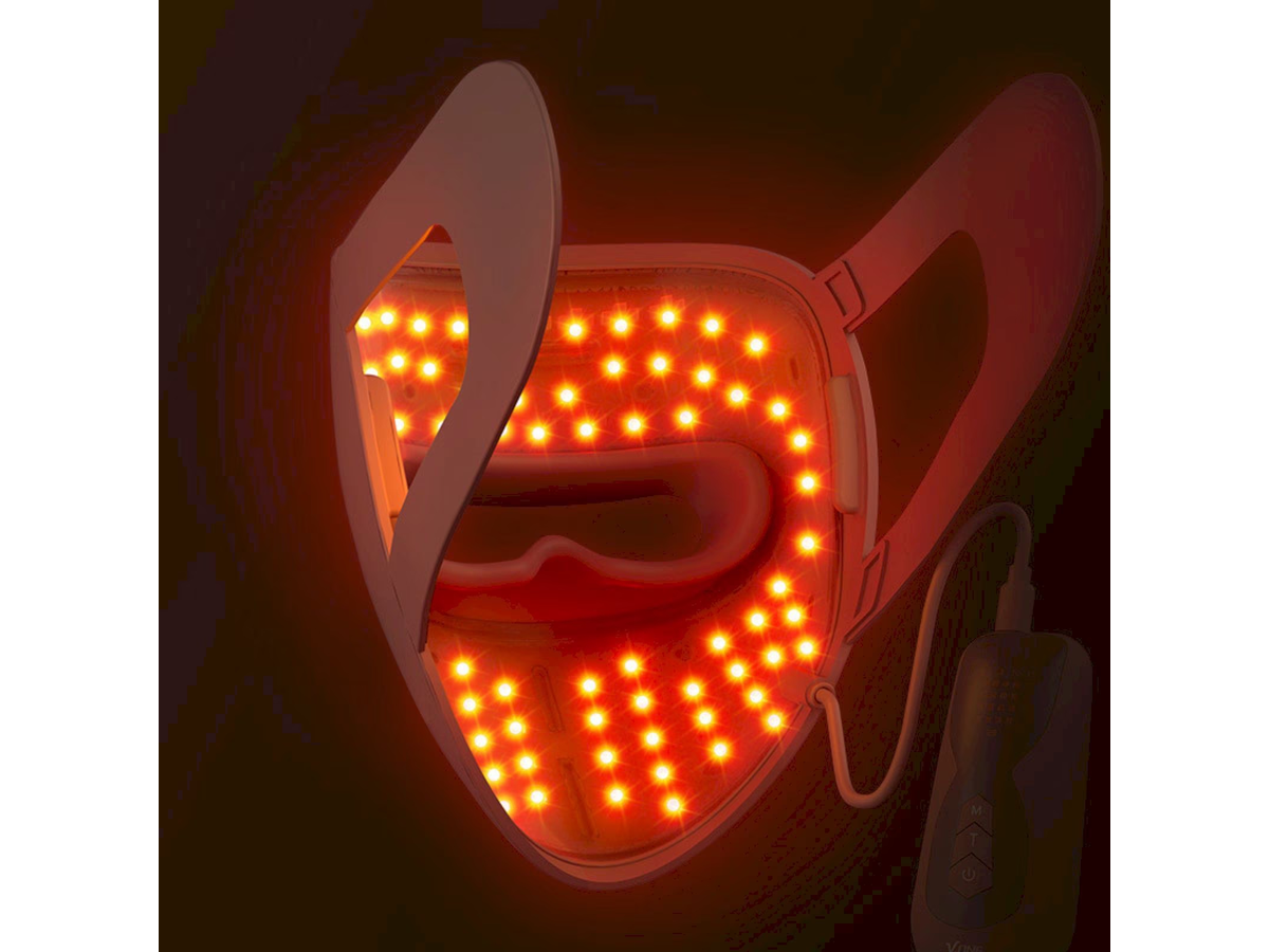 LED Light Therapy Mask 4 Wavelength Rechargeable Facial Beauty Mask