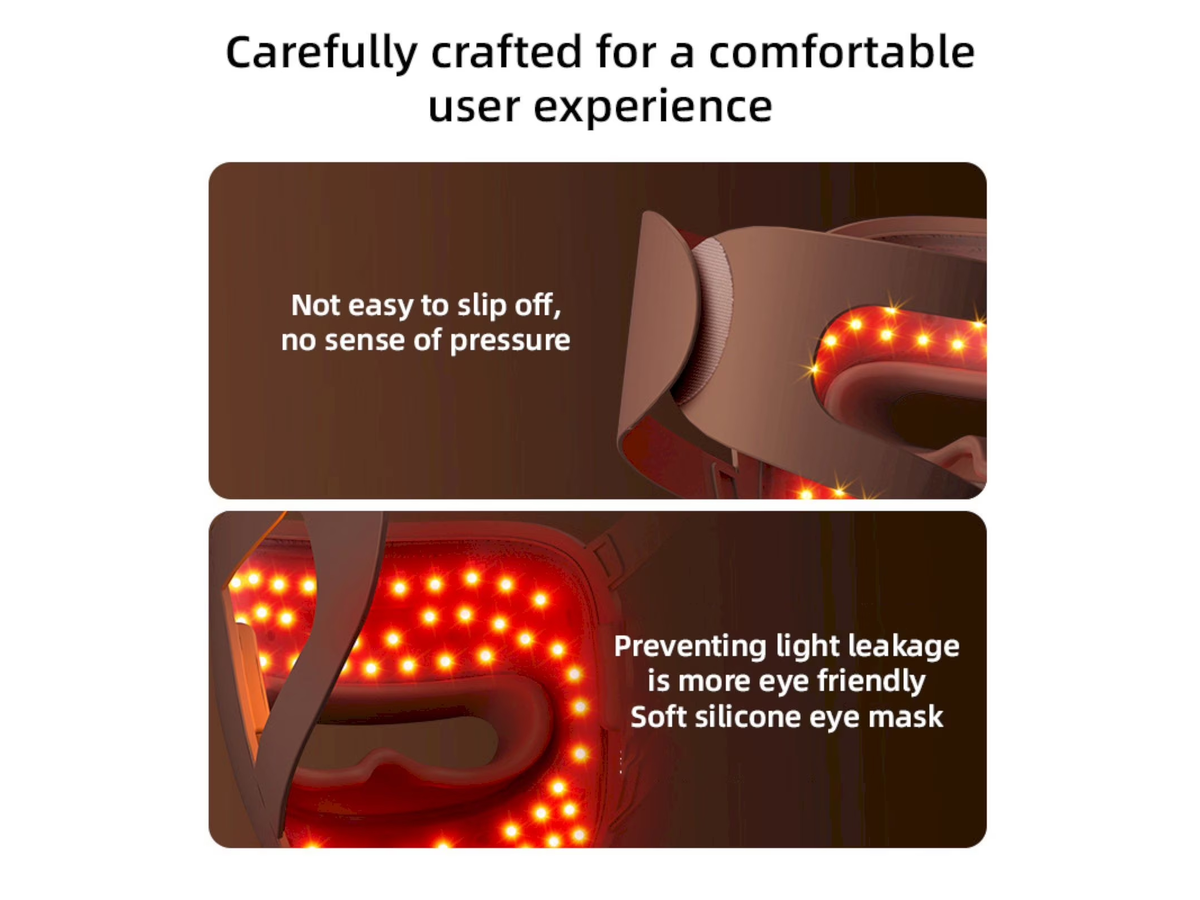 LED Light Therapy Mask 4 Wavelength Rechargeable Facial Beauty Mask