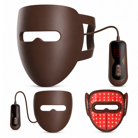 LED Light Therapy Mask 4 Wavelength Rechargeable Facial Beauty Mask