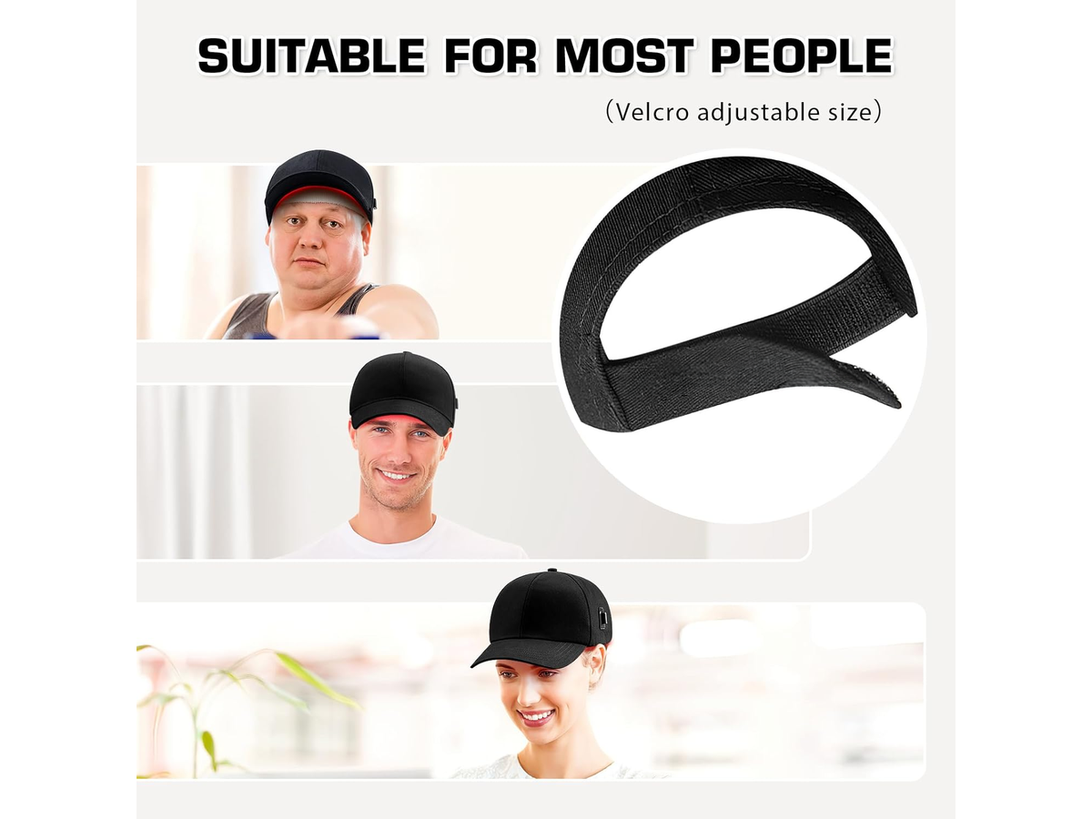 Hair Growth Cap Red Light Therapy Low Level Laser Therapy Cap for Home Hair Care