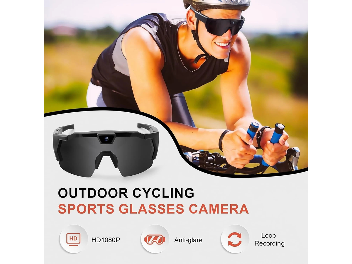 Smart Camera Glasses 1080P HD Video Recording