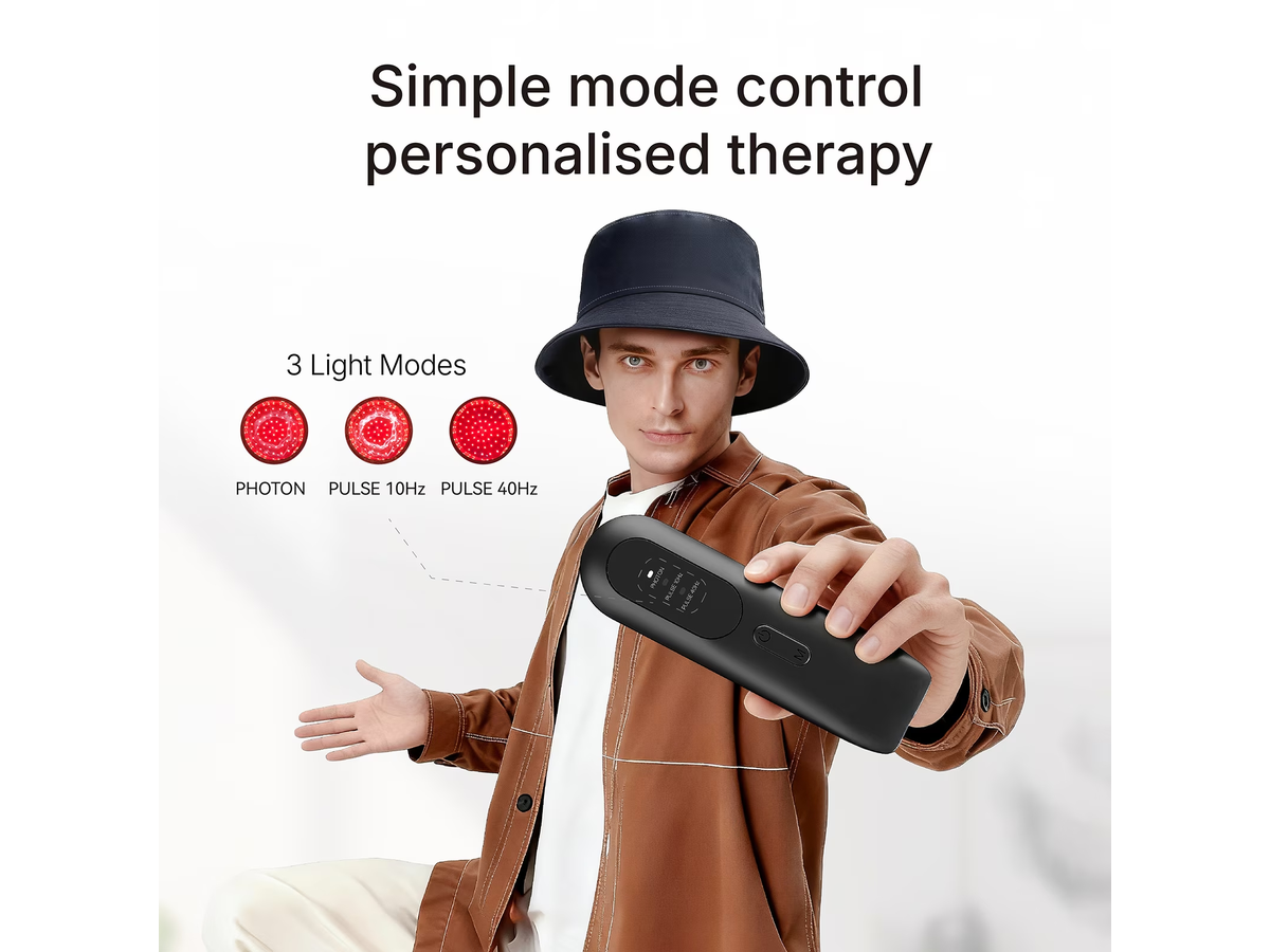 Red Light Therapy Hair Growth Cap 336 LED