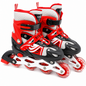Adjustable Inline Skates with Light Up Wheels