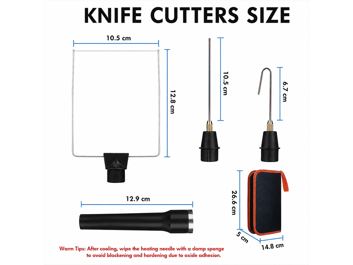 3 in 1 Electric Foam Cutting Tool Kit