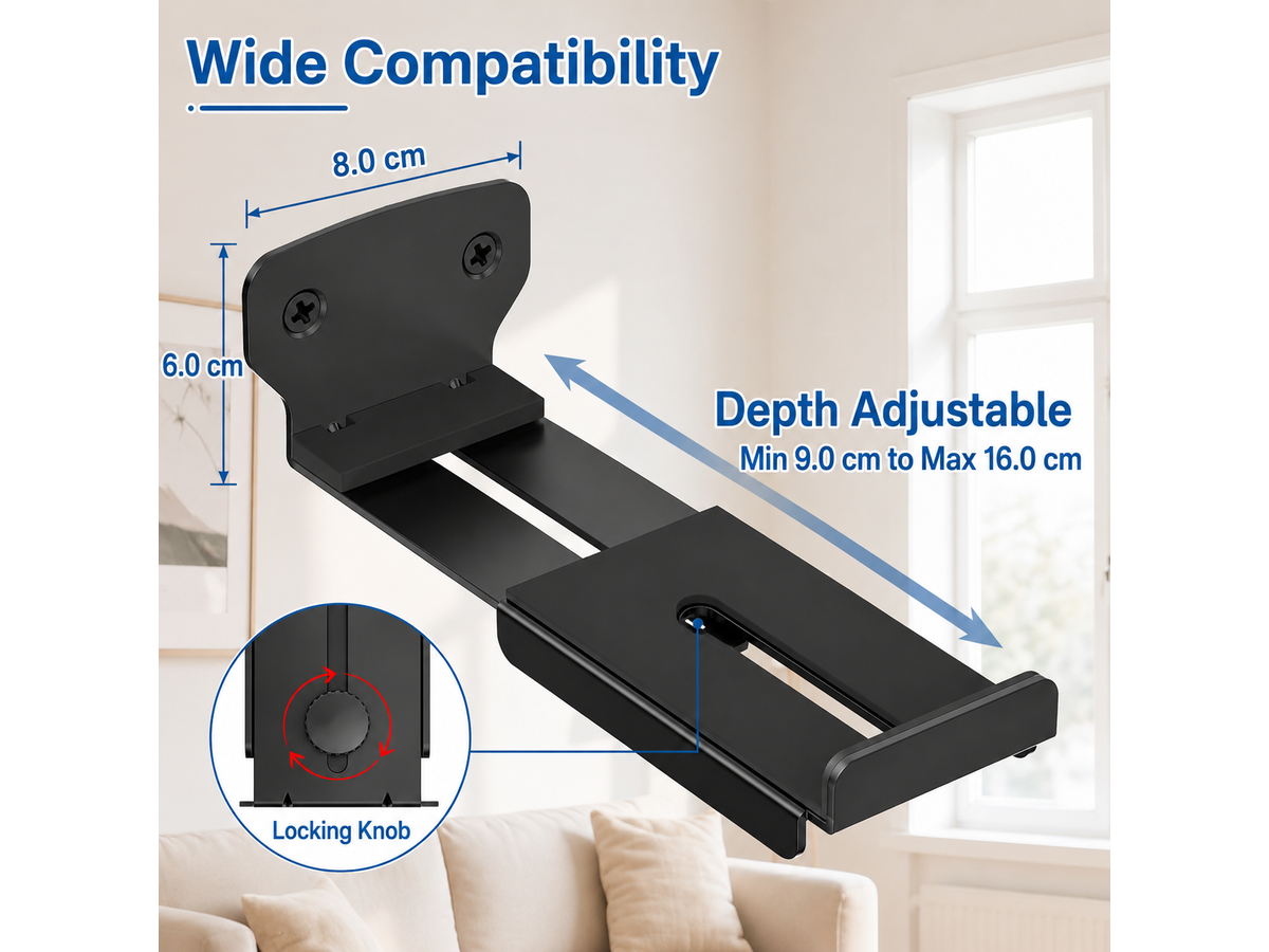 2Pack Soundbar Wall Mount Brackets