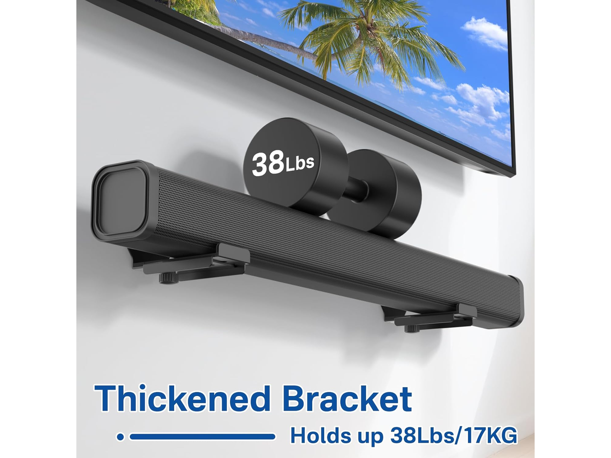 2Pack Soundbar Wall Mount Brackets