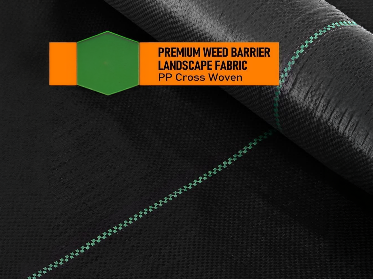 Weed Mat 3 Pack 1M X 15M Heavy Duty Landscape Fabric with 30 Pins