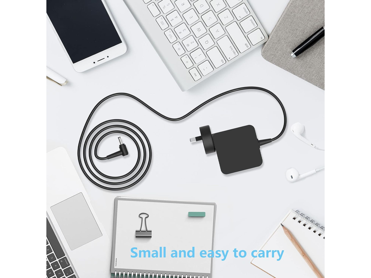 Replacement Laptop Charger for ASUS 45W with Dual Connector Compatibility