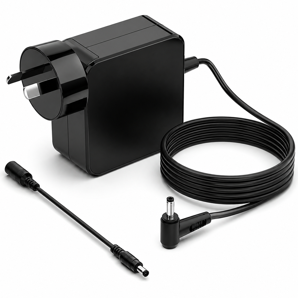 Replacement Laptop Charger for ASUS 45W with Dual Connector Compatibility