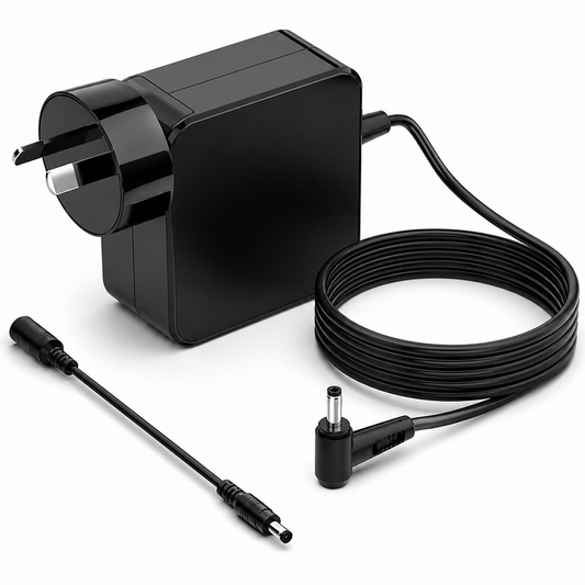 Replacement 45W ASUS Laptop Charger for with Dual Connector Compatibility
