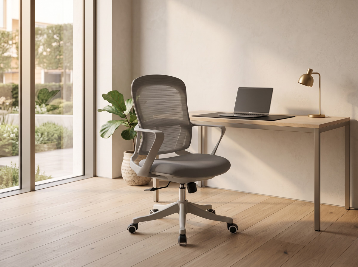 Ergonomic Office Chair Mesh Back 360° Swivel Adjustable Height