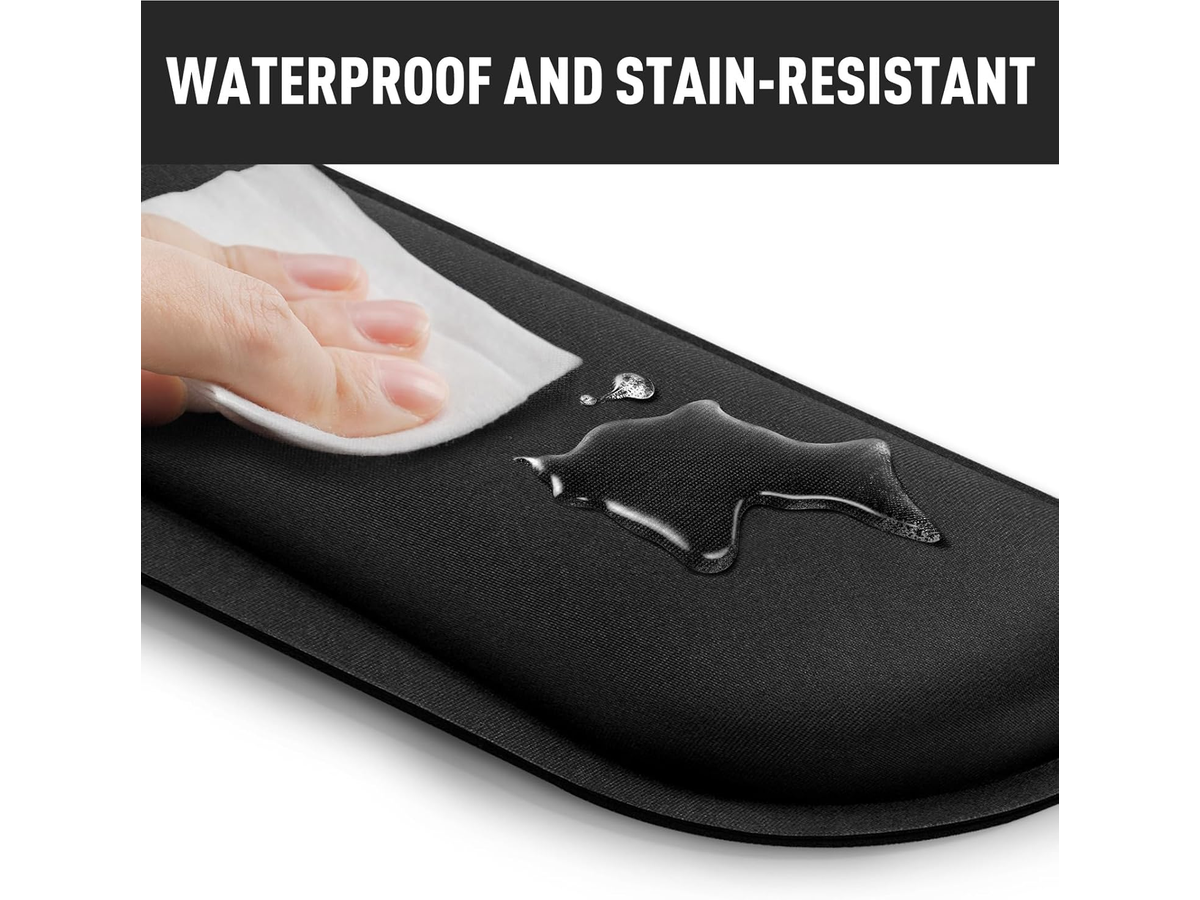 Ergonomic Mouse Pad 3PCS Gel Memory Foam Keyboard and Mouse Wrist Rest Set