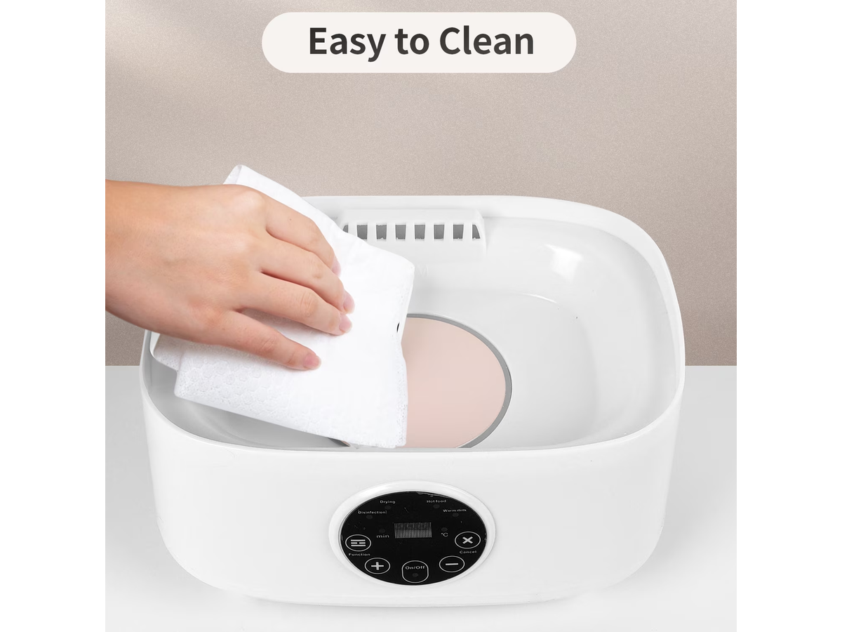 Bottle Sterilizer and Dryer 4 in 1 Electric Steam Sterilizer with Bottle Warmer and Food Heater