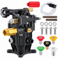 Water Blaster Pump 3300 PSI 2.5 GPM Horizontal Replacement Pump 3/4 Inch Shaft