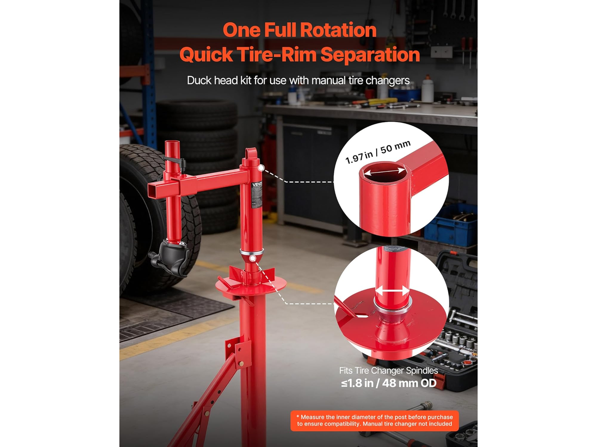 Manual Tyre Changer Machine Duck Head Kit