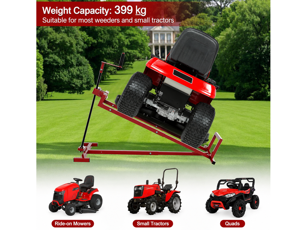 Heavy Duty Maintenance Lift for Riding Mowers and Lawn Tractors