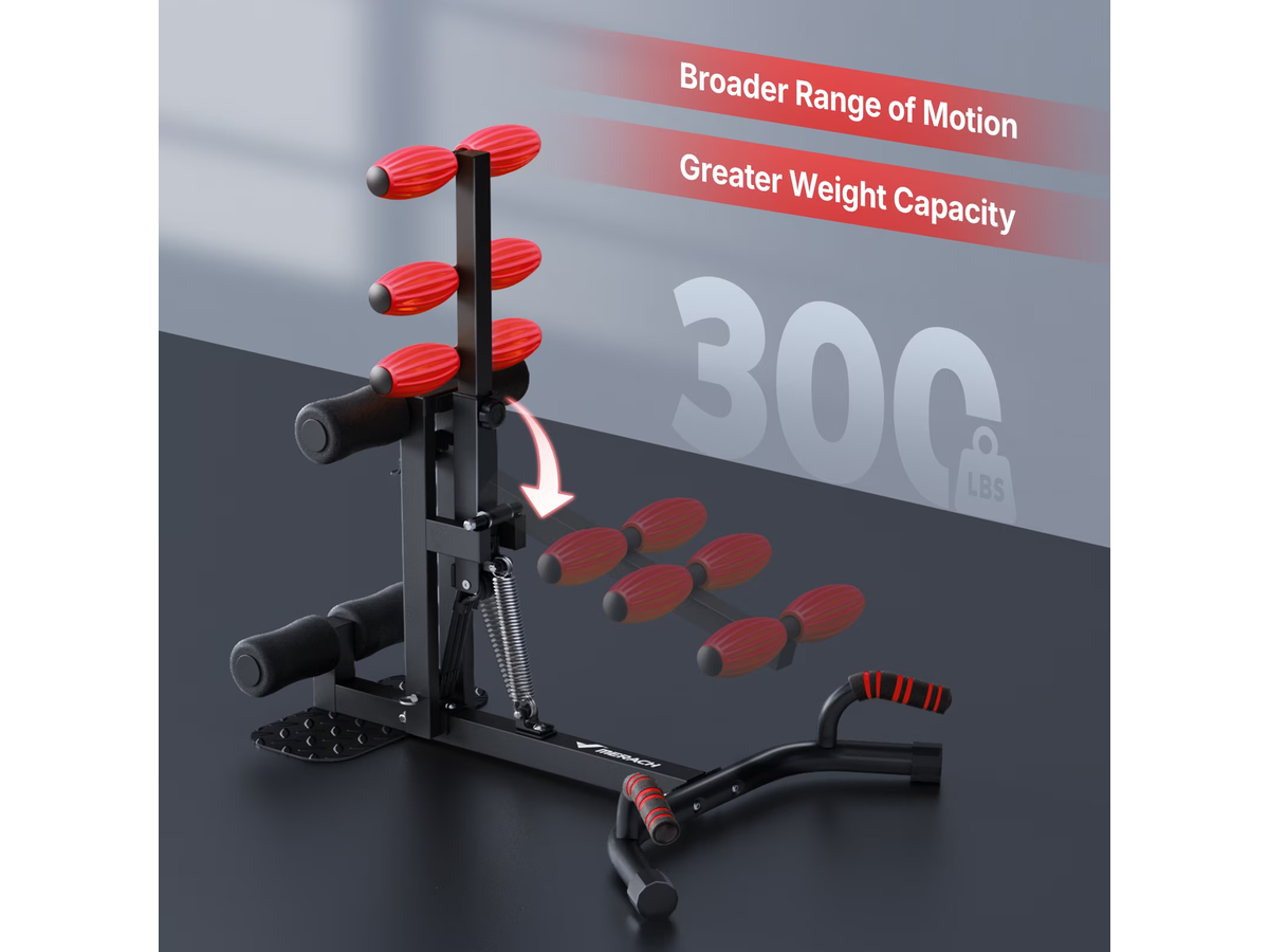 Deep Squat Machine Adjustable Glutes Trainer Foldable Home Gym