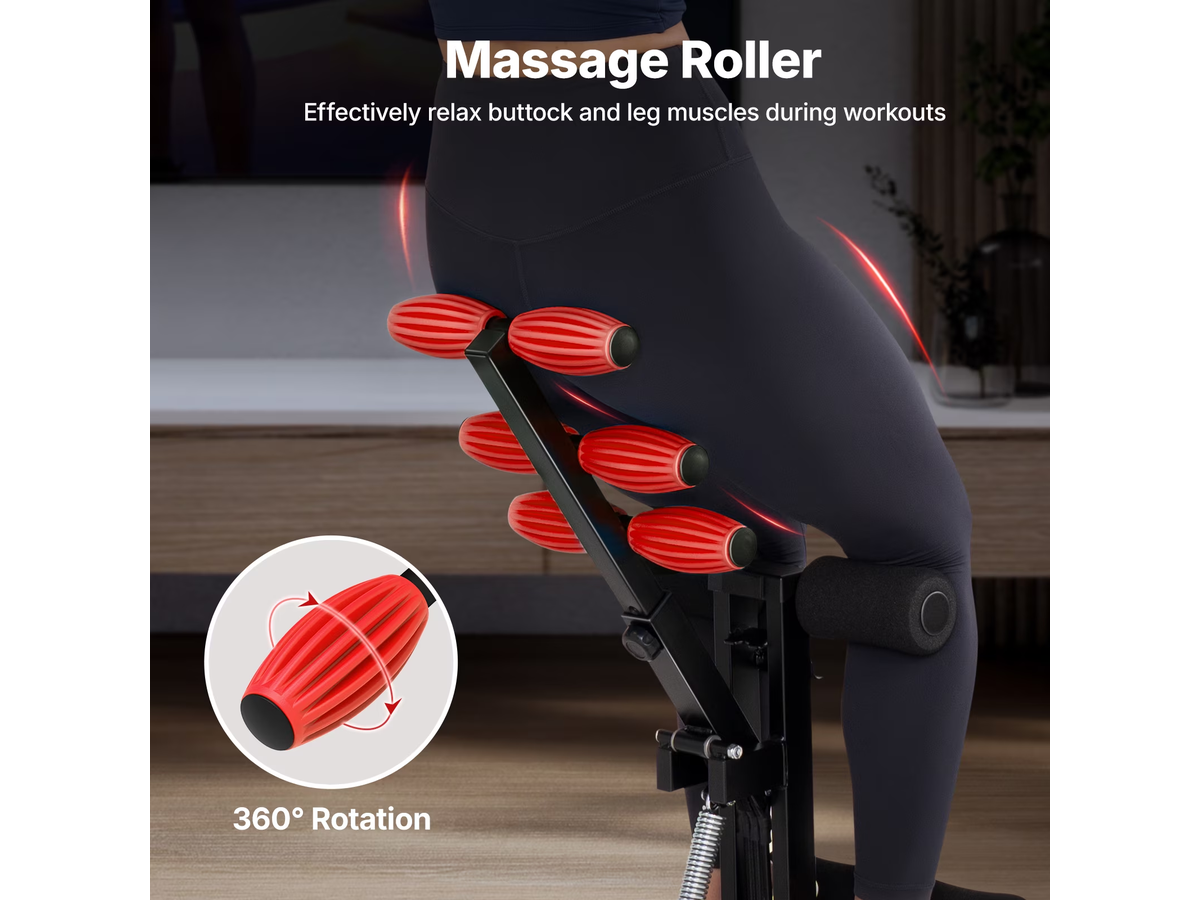 Deep Squat Machine Adjustable Glutes Trainer Foldable Home Gym