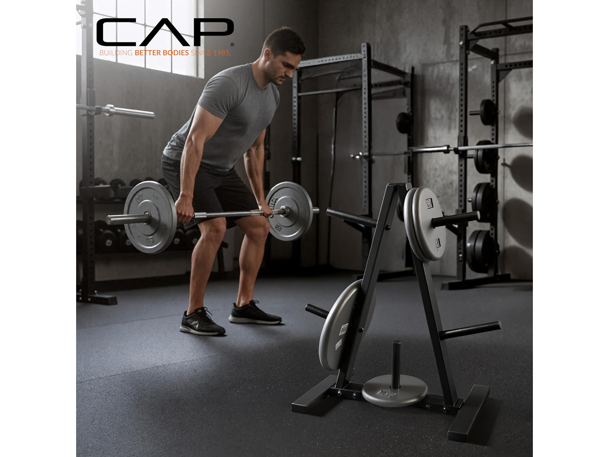 Barbell Holder 200 kg Heavy Duty Home Gym Organizer Weight Plate Storage Rack Weight