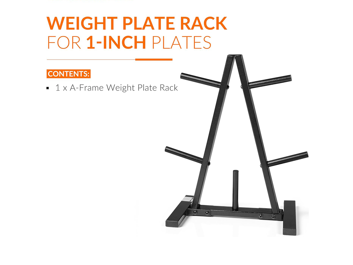 Barbell Holder 200 kg Heavy Duty Home Gym Organizer Weight Plate Storage Rack Weight