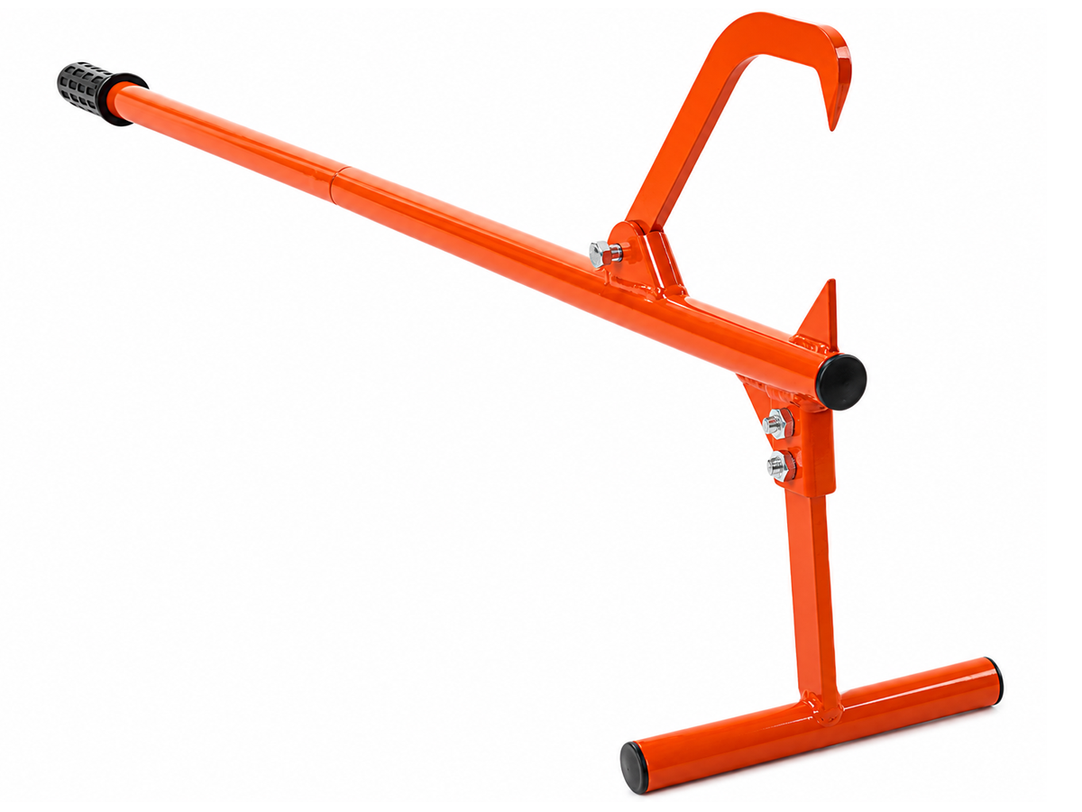 Log Lifter Timber Wood Cantilever Hook Jack Heavy Duty Steel Log Roller