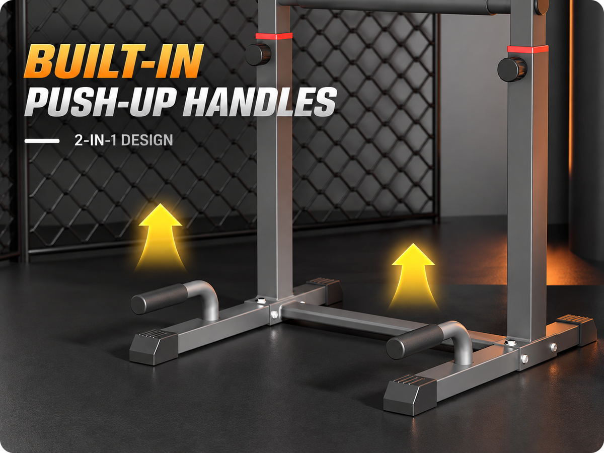 Dip Bar Stand Home Gym Dip Stand Bars Training Station