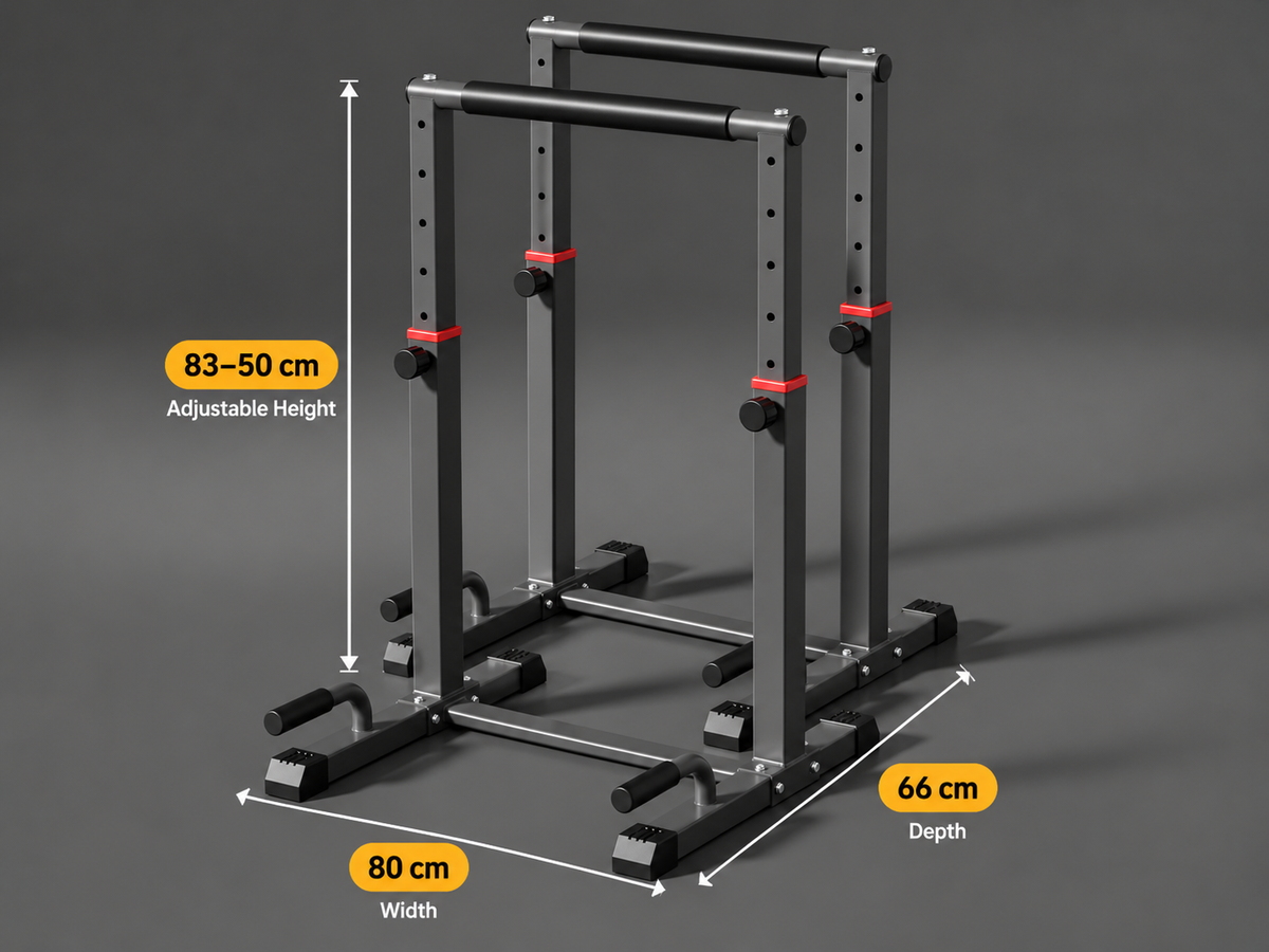 Dip Bar Stand Home Gym Dip Stand Bars Training Station