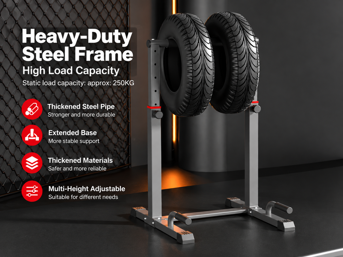 Dip Bar Stand Home Gym Dip Stand Bars Training Station