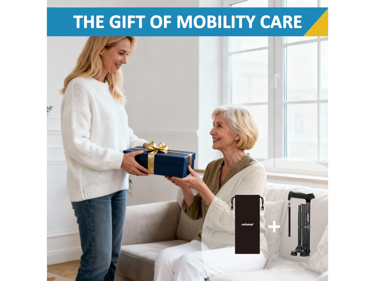 Folding Walking Cane Adjustable Walking Stick