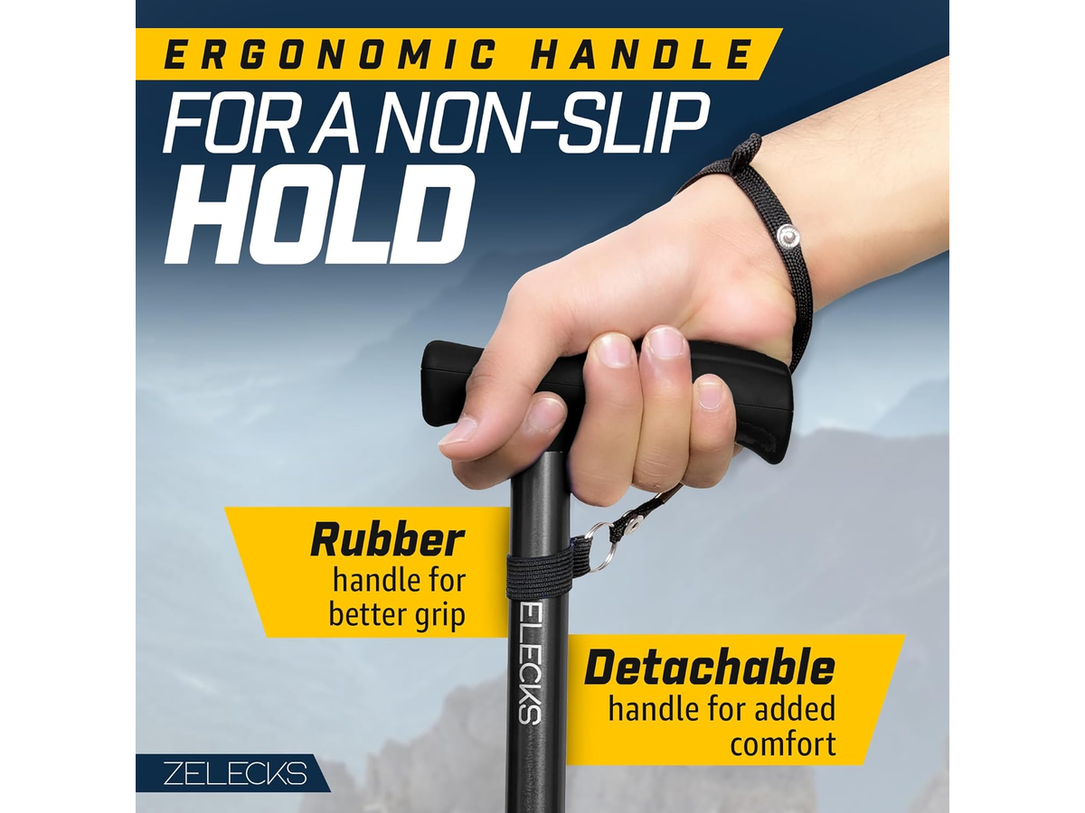 Folding Walking Cane Adjustable Walking Stick