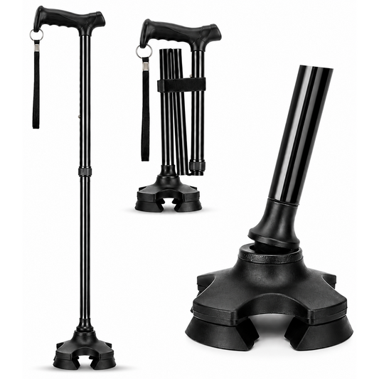 Folding Walking Cane Adjustable Walking Stick