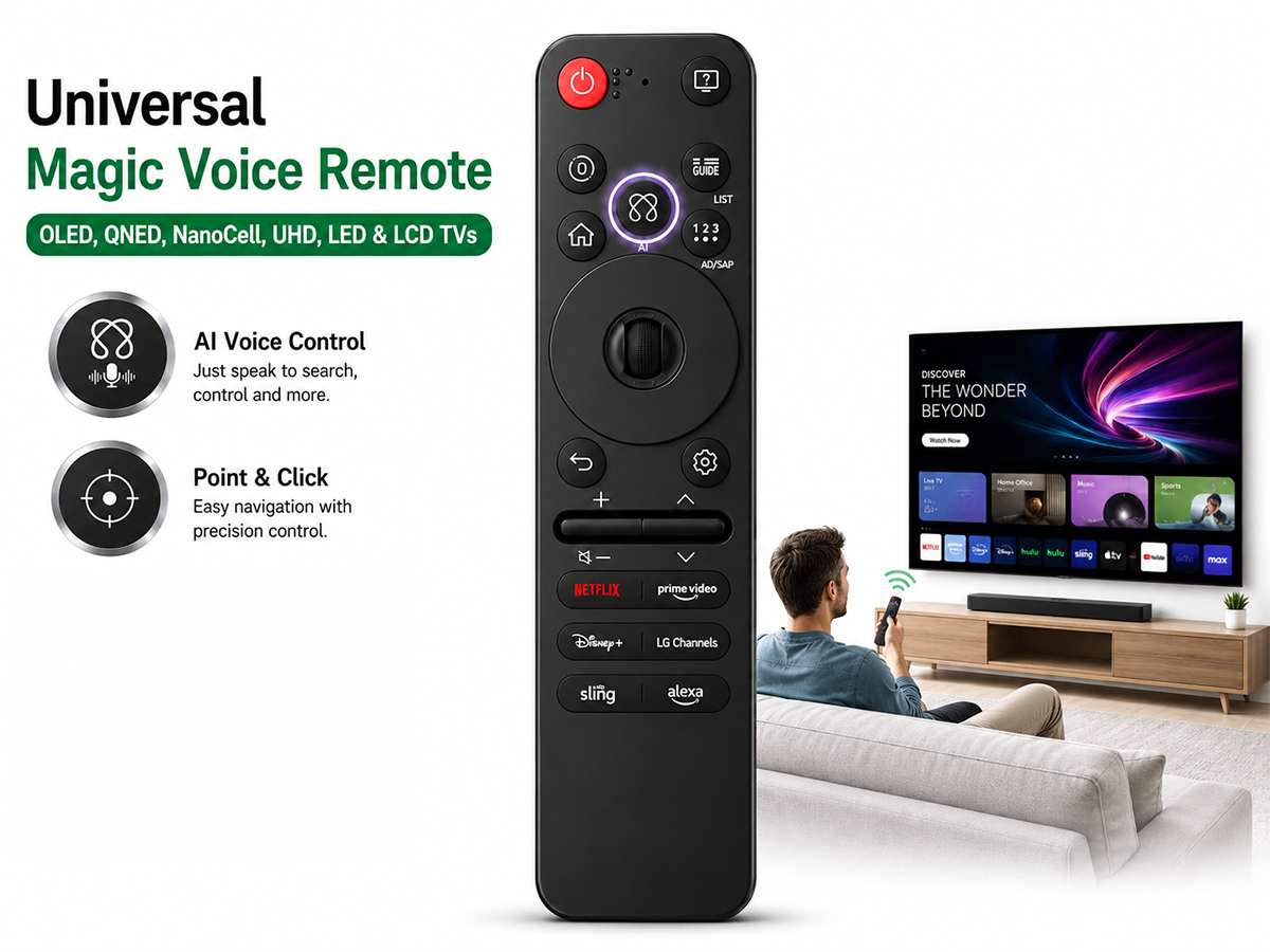 Universal Magic Voice Remote Control for LG