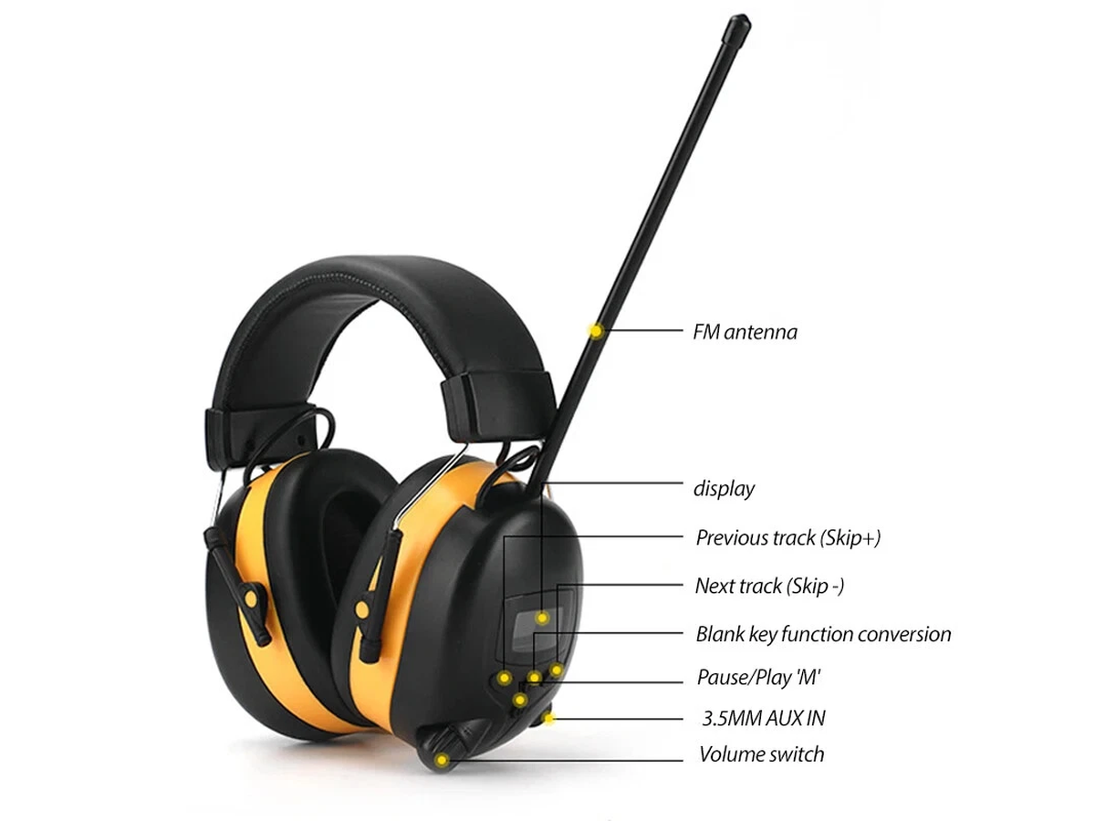 Bluetooth Hearing Protection Headphones
