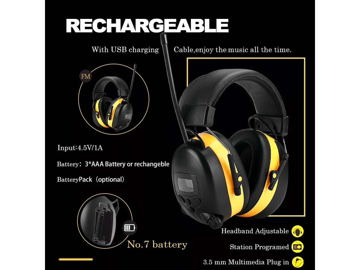 Bluetooth Hearing Protection Headphones