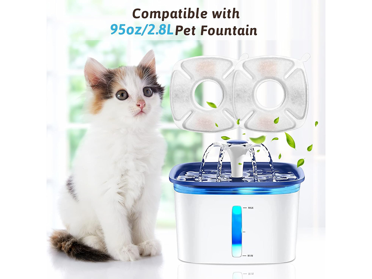 Filters for Cat Water Fountain for 2.8L Pet Water Fountain