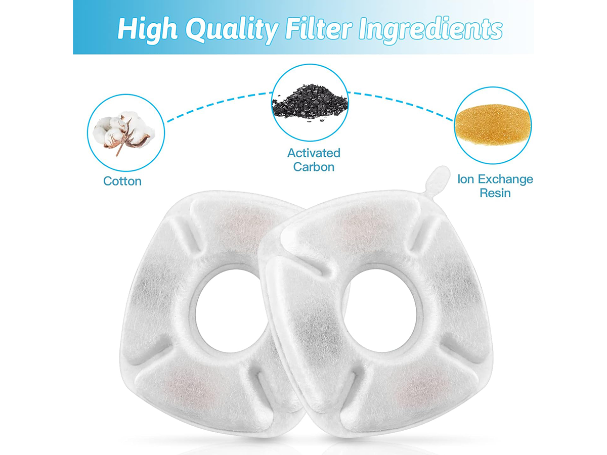 Filters for Cat Water Fountain for 2.8L Pet Water Fountain