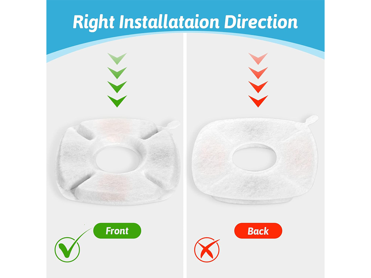 Filters for Cat Water Fountain for 2.8L Pet Water Fountain