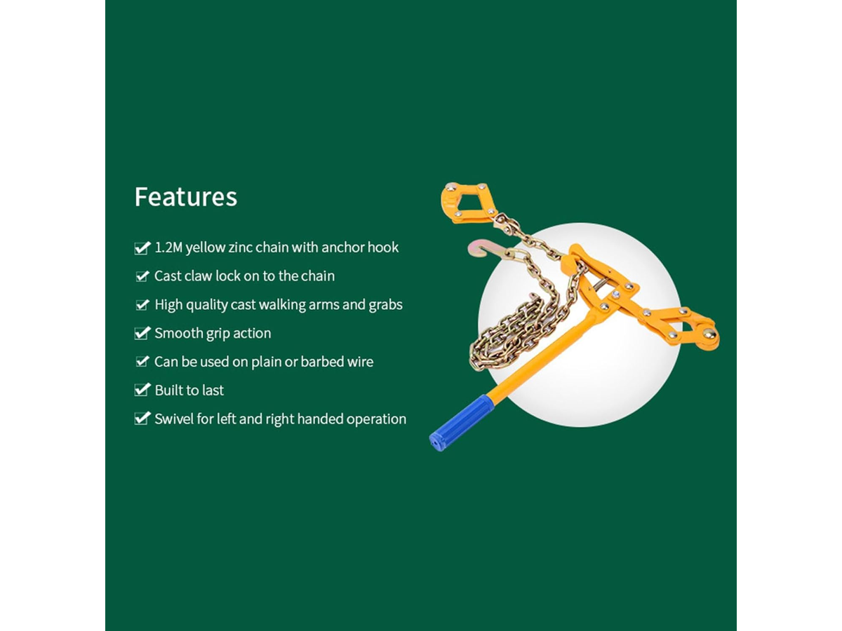 Fence Wire Fencing Strainer Heavy Duty Alloy Wire Tensioning Tool