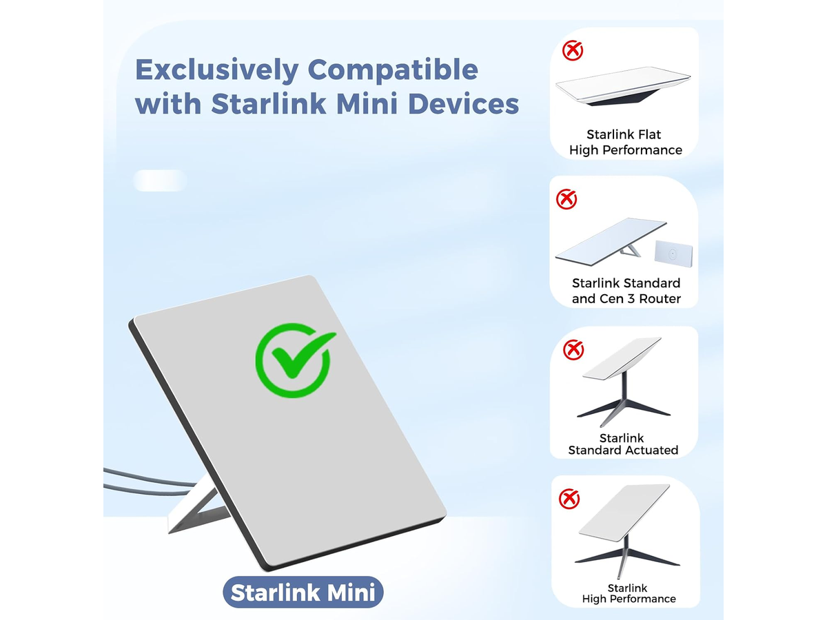 Starlink Mini Power Cable 5 m Waterproof DC Charging Cable Replacement Cord
