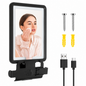 Rechargeable Anti Fog Bathroom Mirror with 3 LED Light Modes