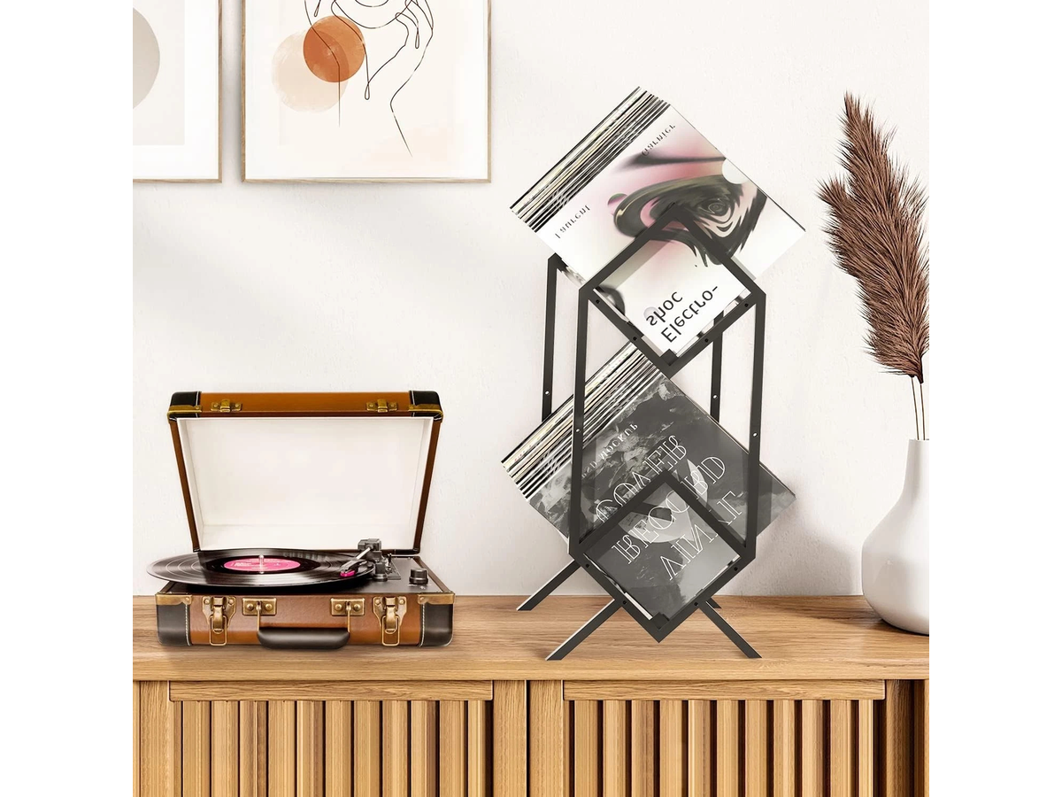 Vinyl Record Storage Holder 2 Tier